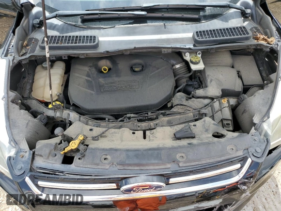 2013 Ford Escape Titanium z VIN 1FMCU0J98DUD37329, wystawiony jako Copart lot #50832495 z przebiegiem 94 386 mil mil oraz Szkoda całkowita • Salvage title. Historia ofert i sprzedaży dostępna na DreamBid. Obrazek 11.