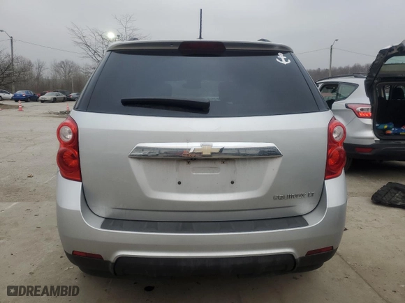 2015 Chevrolet Equinox LT with VIN 2GNALBEK7F6392547, listed as a Copart auction lot 43907755 with 112,157 mi miles and Salvage Title. Bid and sale history available at carsss.com. Image 6.