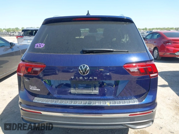 2023 Volkswagen Tiguan SE с VIN 3VV3B7AX6PM106893, выставлен на аукционе IAAI как лот 41971785 с пробегом 31 718 миль миль и . История ставок и продаж доступна на DreamBid. Изображение 16.