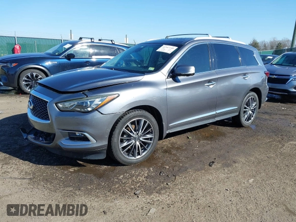 2016 Infiniti QX60 with VIN 5N1AL0MM5GC502404, listed as a IAAI auction lot 41347240 with 133,334 mi miles and . Bid and sale history available at DreamBid. Image 18.