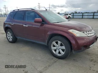 2007 Nissan Murano S with VIN JN8AZ08W27W636286, listed as a Copart auction lot 50974875 with 201,807 mi miles and Salvage Title. Bid and sale history available at carsss.com. Image 4.