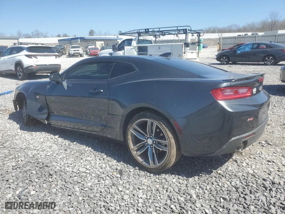 2016 Chevrolet Camaro 2LT with VIN 1G1FD1RSXG0131979, listed as a Copart auction lot 48692585 with 12,845 mi miles and Salvage Title. Bid and sale history available at carsss.com. Image 2.