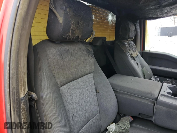 2021 Ford F-150 XL with VIN 1FTMF1EB6MKE70141, listed as a Copart auction lot 86607594 with Not Provided miles and Salvage Title. Bid and sale history available at carsss.com. Image 10.
