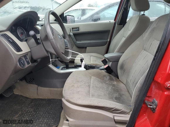 2008 Ford Focus SE with VIN 1FAHP35N98W170926, listed as a Copart auction lot 49951355 with 139,117 mi miles and Salvage Title. Bid and sale history available at carsss.com. Image 7.