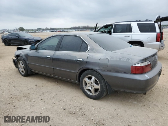 2002 Acura TL w/Navigation with VIN 19UUA56702A005181, listed as a Copart auction lot 86589984 with 0 mi miles and Salvage Title. Bid and sale history available at carsss.com. Image 2.