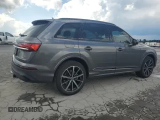 2021 Audi Q7 Premium Plus with VIN WA1LXAF76MD027344, listed as a Copart auction lot 59019365 with 67,983 mi miles and Clean title. Bid and sale history available at DreamBid. Image 3.