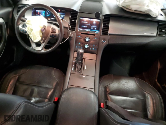 2014 Ford Taurus SEL z VIN 1FAHP2E85EG146469, wystawiony jako Copart lot #59506195 z przebiegiem 158 124 mil mil oraz Szkoda całkowita • Salvage title. Historia ofert i sprzedaży dostępna na DreamBid. Obrazek 8.