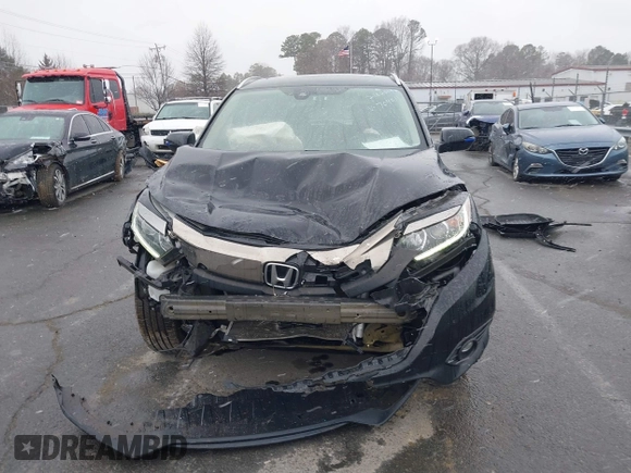 2019 Honda HR-V EX with VIN 3CZRU5H52KM704011, listed as a IAAI auction lot 41616517 with 57,921 mi miles. Bid and sale history available at carsss.com. Image 12.
