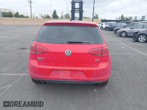2017 Volkswagen Golf S with VIN 3VW217AU9HM057254, listed as a IAAI auction lot 41934323 with 129,473 mi miles and . Bid and sale history available at DreamBid. Image 16.