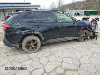 2019 Toyota RAV4 XLE with VIN JTMP1RFVXKD508099, listed as a Copart auction lot 51432015 with 90,487 mi miles and Salvage Title. Bid and sale history available at DreamBid. Image 3.