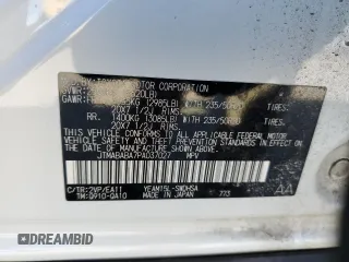 2023 Subaru Solterra Limited с VIN JTMABABA7PA037027, выставлен на аукционе Copart как лот 43781695 с пробегом 9 060 миль миль и Списание • Salvage title. История ставок и продаж доступна на DreamBid. Изображение 13.