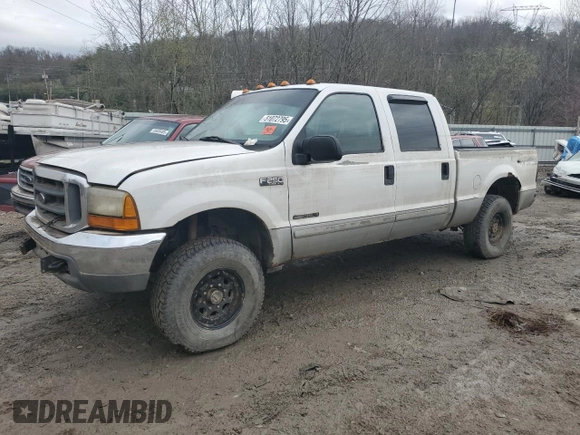 2001 Ford Super Duty F-250 XL with VIN 1FTNW21FX1EA13667, listed as a Copart auction lot 51072795 with 0 mi miles and Salvage Title. Bid and sale history available at carsss.com. Image 1.