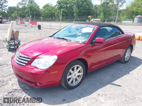 2008 Chrysler Sebring Touring with VIN 1C3LC55R08N129058, listed as a IAAI auction lot 42172905 with 51,964 mi miles and . Bid and sale history available at DreamBid. Image 6.