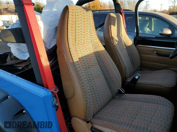 1994 Jeep Wrangler S with VIN 1J4FY19P4RP440889, listed as a Copart auction lot 79674954 with 53,895 mi miles and Non Repairable. Bid and sale history available at carsss.com. Image 10.