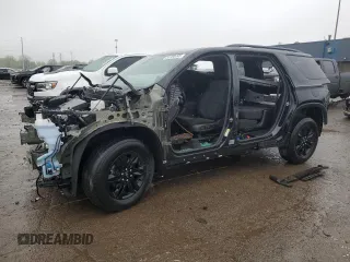 2023 Chevrolet Traverse LT Cloth z VIN 1GNERGKWXPJ300680, wystawiony jako Copart lot #55758495 z przebiegiem Nie podano mil oraz Szkoda całkowita • Salvage title. Historia ofert i sprzedaży dostępna na DreamBid. Obrazek 1.