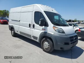 2017 Ram ProMaster Cargo with VIN 3C6TRVDG5HE503380, listed as a Copart auction lot 52719345 with 231,239 mi miles and Clean Title. Bid and sale history available at carsss.com. Image 4.