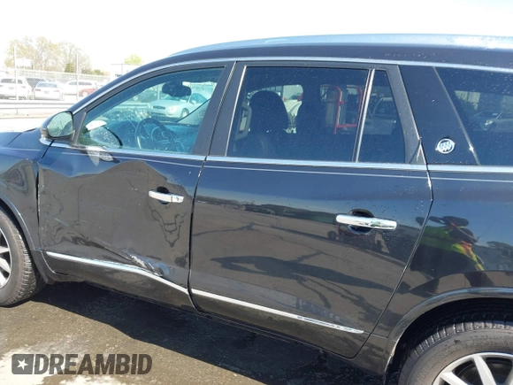 2015 Buick Enclave Leather with VIN 5GAKRBKD3FJ201891, listed as a IAAI auction lot 41860985 with 161,694 mi miles and . Bid and sale history available at carsss.com. Image 14.