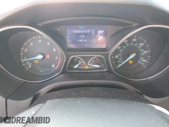 2013 Ford Focus SE with VIN 1FADP3F20DL142026, listed as a Copart auction lot 61855025 with 148,851 mi miles and Salvage title. Bid and sale history available at DreamBid. Image 9.