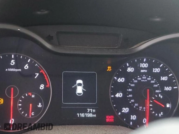 2016 Hyundai Veloster Turbo with VIN KMHTC6AEXGU284947, listed as a Copart auction lot 71740474 with 116,198 mi miles and Salvage Title. Bid and sale history available at carsss.com. Image 9.