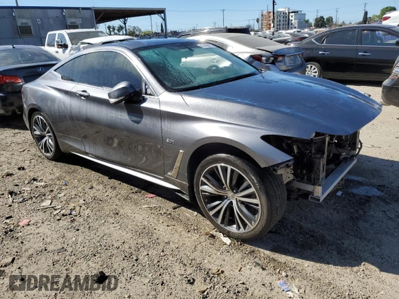 2019 Infiniti Q60 3.0t LUXE with VIN JN1EV7EK8KM230880, listed as a Copart auction lot 47499475 with 38,782 mi miles and Salvage Title. Bid and sale history available at carsss.com. Image 4.