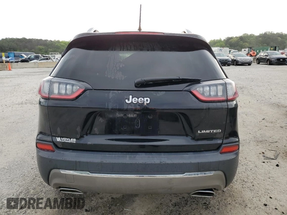 2019 Jeep Cherokee Limited with VIN 1C4PJLDX8KD377501, listed as a Copart auction lot 51636895 with 44,378 mi miles and Clean title. Bid and sale history available at DreamBid. Image 6.