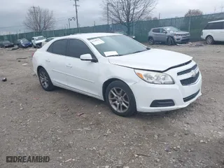2013 Chevrolet Malibu LT with VIN 1G11C5SA3DF190645, listed as a IAAI auction lot 41940832 with 112,965 mi miles. Bid and sale history available at carsss.com. Image 1.