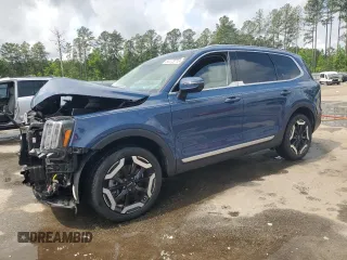 2023 Kia Telluride EX z VIN 5XYP34GC5PG342125, wystawiony jako Copart lot #54173715 z przebiegiem 30 036 mil mil oraz Szkoda całkowita • Salvage title. Historia ofert i sprzedaży dostępna na DreamBid. Obrazek 1.