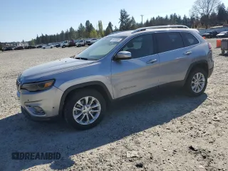 2019 Jeep Cherokee Latitude with VIN 1C4PJLCB4KD264005, listed as a Copart auction lot 54356355 with 85,317 mi miles and Clean Title. Bid and sale history available at carsss.com. Image 1.