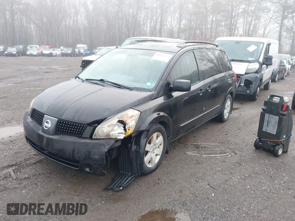 2006 Nissan Quest S Special Edition z VIN 5N1BV28U16N118336, wystawiony jako IAAI lot #41743105 z przebiegiem 213 891 mil mil oraz . Historia ofert i sprzedaży dostępna na DreamBid. Obrazek 2.