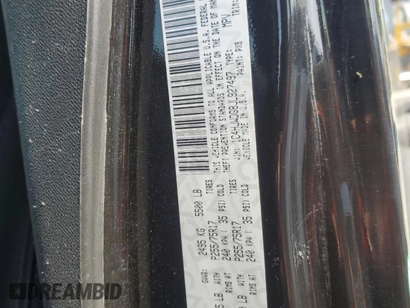 2018 Jeep Wrangler Unlimited Sport S z VIN 1C4HJWDG8JL927497, wystawiony jako Copart lot #55788905 z przebiegiem Nie podano mil oraz Szkoda całkowita • Salvage title. Historia ofert i sprzedaży dostępna na DreamBid. Obrazek 12.
