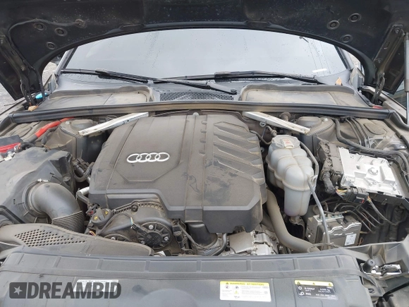 2023 Audi A5 Sportback S line Premium Plus with VIN WAUFACF57PA038841, listed as a IAAI auction lot 41507457 with 1 mi miles. Bid and sale history available at carsss.com. Image 10.