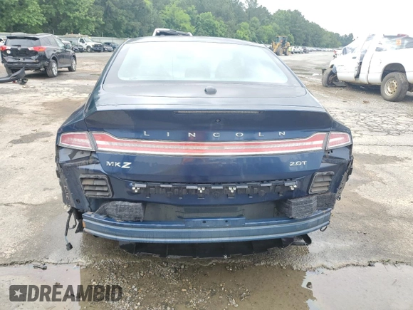 2017 Lincoln MKZ Premiere z VIN 3LN6L5A93HR656860, wystawiony jako Copart lot #56685915 z przebiegiem 60 558 mil mil oraz Szkoda całkowita • Salvage title. Historia ofert i sprzedaży dostępna na DreamBid. Obrazek 6.