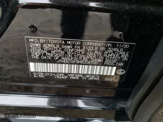2021 Lexus LS with VIN JTHD51GF8M5008700, listed as a Copart auction lot 69260184 with 25,009 mi miles and Salvage Title. Bid and sale history available at carsss.com. Image 12.
