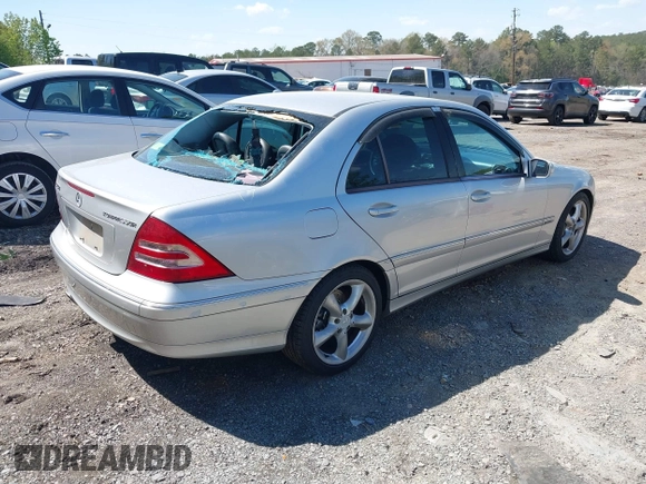 2004 Mercedes-Benz C 230 Kompressor with VIN WDBRF40J74F525595, listed as a IAAI auction lot 41878522 with 190,995 mi miles and . Bid and sale history available at DreamBid. Image 4.