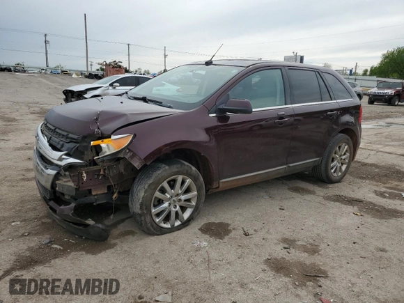 2011 Ford Edge Limited with VIN 2FMDK3KC8BBA89639, listed as a Copart auction lot 50444344 with 227,136 mi miles and Salvage Title. Bid and sale history available at carsss.com. Image 1.