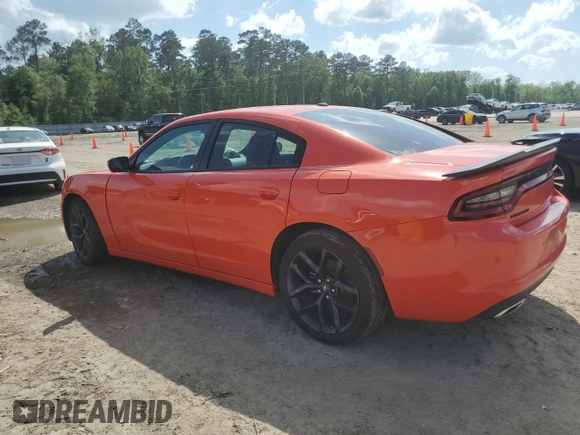 2022 Dodge Charger SXT with VIN 2C3CDXBG1NH126024, listed as a Copart auction lot 51675105 with 40,348 mi miles and Salvage Title. Bid and sale history available at DreamBid. Image 2.