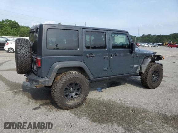 2017 Jeep Wrangler Unlimited Rubicon с VIN 1C4HJWFG8HL646923, выставлен на аукционе Copart как лот 57409125 с пробегом 79 835 миль миль и Списание • Salvage title. История ставок и продаж доступна на DreamBid. Изображение 3.