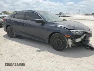 2018 Honda Civic Sedan LX with VIN 19XFC2F57JE024756, listed as a Copart auction lot 54358645 with 67,062 mi miles and Salvage Title. Bid and sale history available at carsss.com. Image 4.
