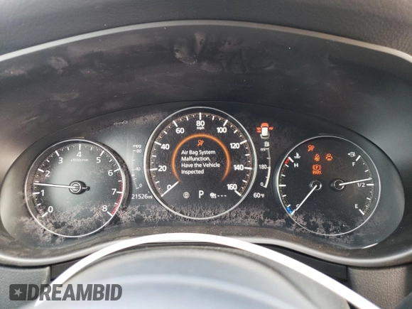 2024 Mazda CX-50 S Select with VIN 7MMVABAM5RN173061, listed as a Copart auction lot 49533655 with 21,526 mi miles and Salvage title. Bid and sale history available at DreamBid. Image 9.