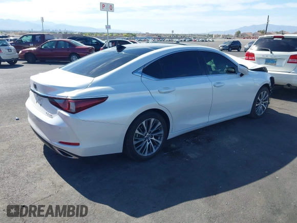 2019 Lexus ES 350 with VIN 58ABZ1B15KU032601, listed as a IAAI auction lot 42334337 with 82,599 mi miles and . Bid and sale history available at DreamBid. Image 4.