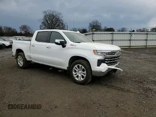 2023 Chevrolet Silverado 1500 LTZ with VIN 2GCUDGED2P1155058, listed as a Copart auction lot 46881105 with 41,110 mi miles and Salvage Title. Bid and sale history available at carsss.com. Image 11.