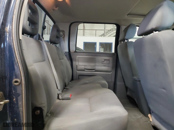 2006 Dodge Dakota SLT with VIN 1D7HE48J36S501511, listed as a Copart auction lot 42453625 with 130,068 mi miles and Salvage Title. Bid and sale history available at carsss.com. Image 11.