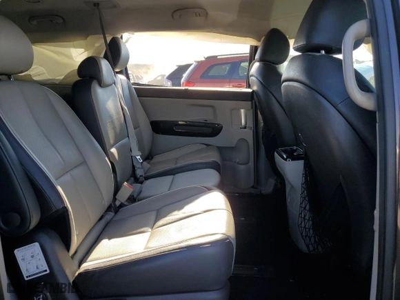 2015 Kia Sedona EX with VIN KNDMC5C10F6020524, listed as a Copart auction lot 75278884 with 136,233 mi miles and Salvage Title. Bid and sale history available at carsss.com. Image 11.