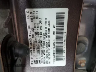 2013 Honda CR-V EX-L z VIN 5J6RM4H72DL084275, wystawiony jako Copart lot #58009995 z przebiegiem 122 480 mil mil oraz Tytuł czysty. Historia ofert i sprzedaży dostępna na DreamBid. Obrazek 13.