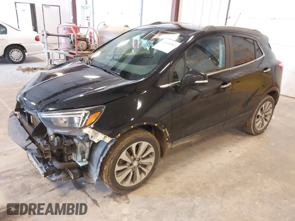 2019 Buick Encore Preferred with VIN KL4CJASBXKB959308, listed as a IAAI auction lot 41858092 with 90,476 mi miles. Bid and sale history available at carsss.com. Image 2.