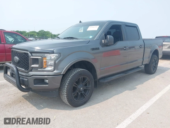 2019 Ford F-150 XL with VIN 1FTFW1E52KFA46500, listed as a IAAI auction lot 42394797 with 79,455 mi miles and . Bid and sale history available at DreamBid. Image 2.