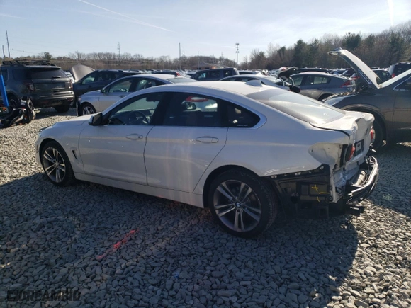 2016 BMW 4 Series 428i xDrive with VIN WBA4C9C51GG140934, listed as a Copart auction lot 48115565 with 72,004 mi miles and Salvage Title. Bid and sale history available at carsss.com. Image 2.