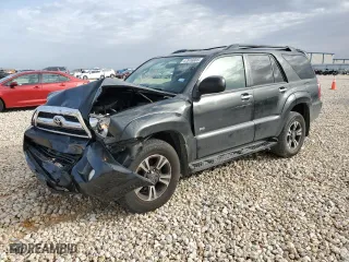 2008 Toyota 4Runner SR5 with VIN JTEZU14R08K019850, listed as a Copart auction lot 47616665 with 221,358 mi miles and Salvage Title. Bid and sale history available at carsss.com. Image 1.