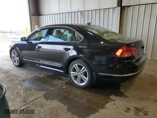 2015 Volkswagen Passat 1.8T Sport with VIN 1VWBT7A32FC120193, listed as a Copart auction lot 53448315 with 27,996 mi miles and Salvage Title. Bid and sale history available at carsss.com. Image 2.