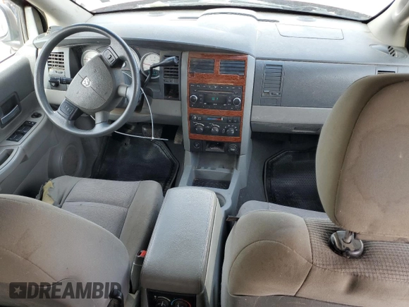 2008 Dodge Durango SLT with VIN 1D8HB48N28F119327, listed as a Copart auction lot 47839015 with 186,983 mi miles and Salvage title. Bid and sale history available at DreamBid. Image 8.
